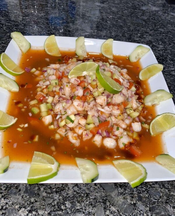 Ceviche de Camaron Cocido