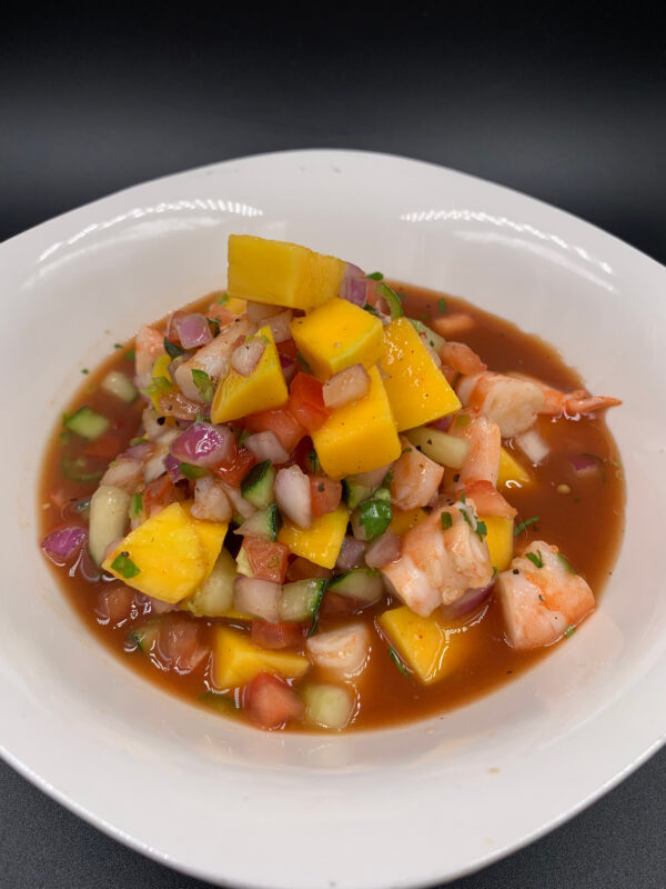 Ceviche de Mango Cocido
